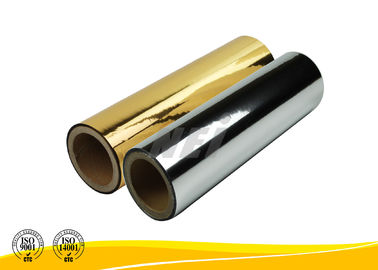 Cảm ứng mềm mại đầy màu sắc nhôm nhiều lớp phim, Metallised Polyester phim