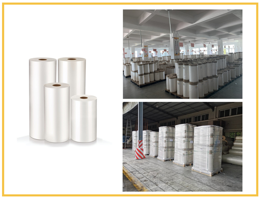 Biaxially Định hướng Polyethylene BOPP Màng nhiệt trong suốt