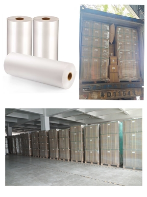 PET Lamination Film Roll Corona hai mặt được điều trị 10-20Mpa Roller Pressure Spot UV Screen Printing