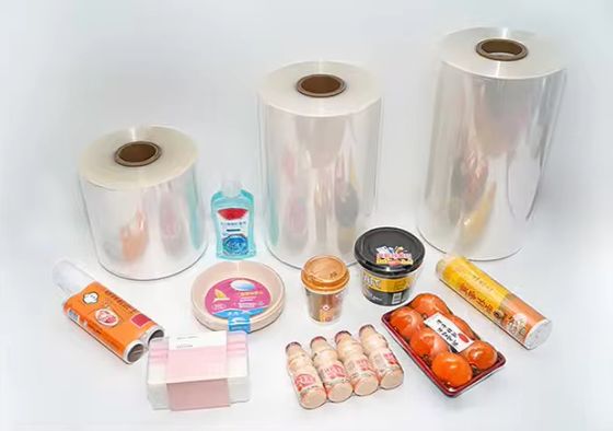 100% Recyclable PE Shrinking Film with Gloss Finish and FDA-Compliant for Secure Packaging