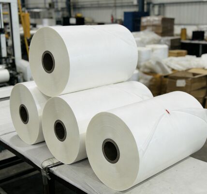 Phim pha trộn matte cao cấp với điều trị corona hai mặt trên 42 dynes và độ dày 17-45 micron cho pha trộn nhiệt