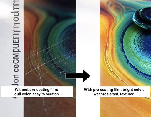 Màn hình nhựa mịn mượt có chất độ phân hủy sinh học với chất kết dính nhiệt cho sử dụng chuyên nghiệp