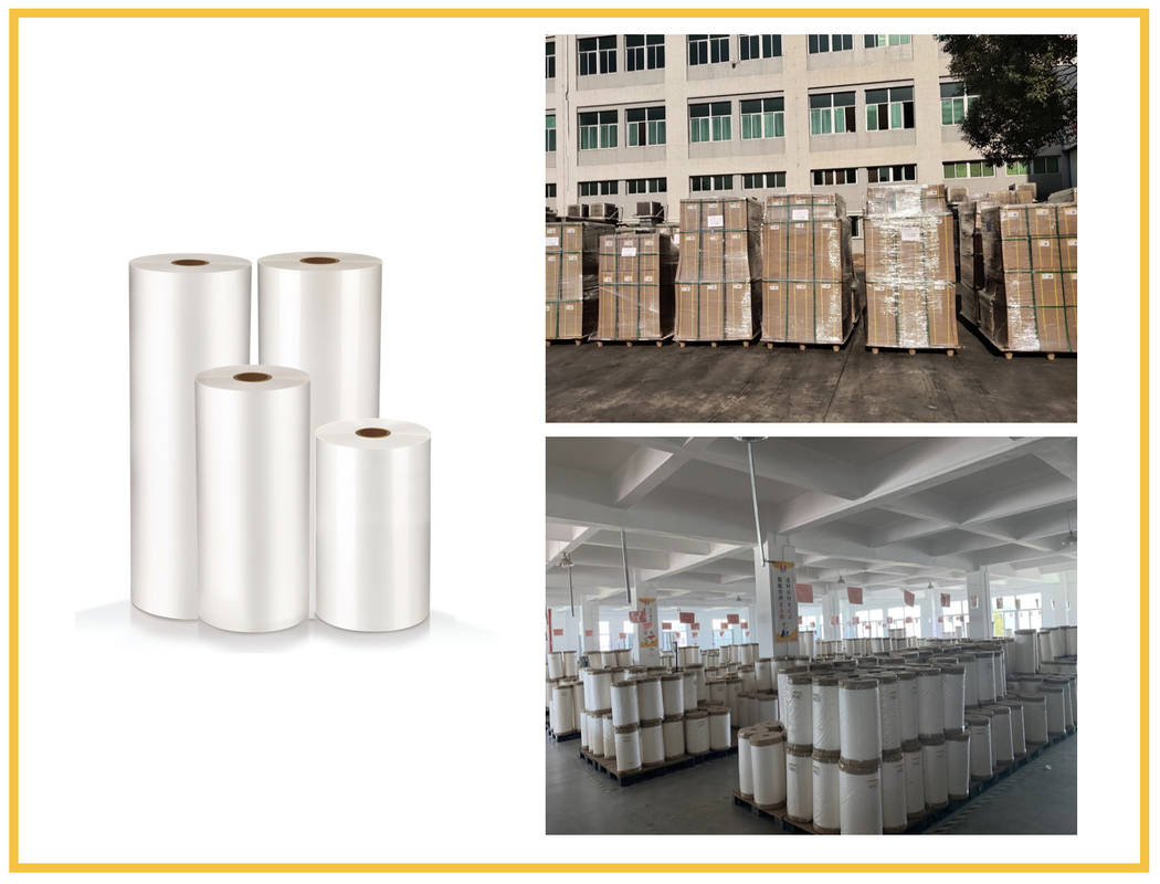 Màng bao bì linh hoạt có độ bóng cao Màng chống ẩm Polypropylene có định hướng Biaxially Độ dày 18 Mic