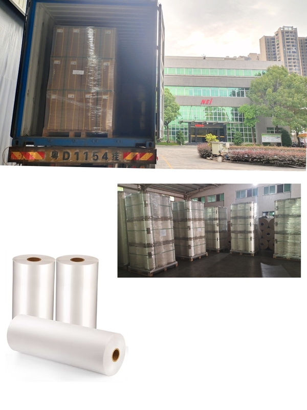 17 Micron Tăng độ sáng Presswork Hot Lamination Roll For Mobile, Eva Lamination Film