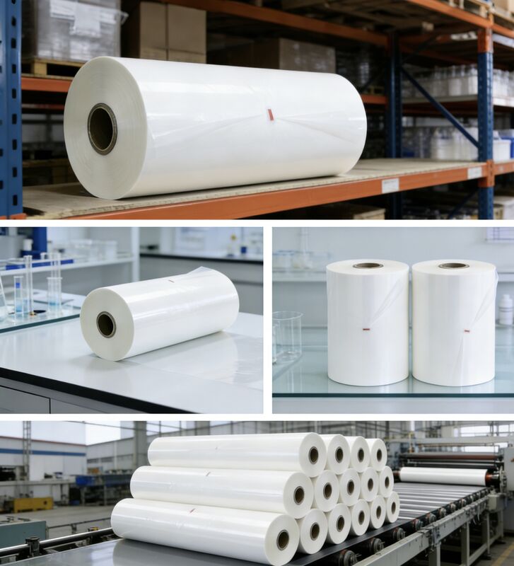 100m Long Soft Touch Lamination Film với các đặc tính chống trầy xước và chống rách cho Roll-to-roll Lamination