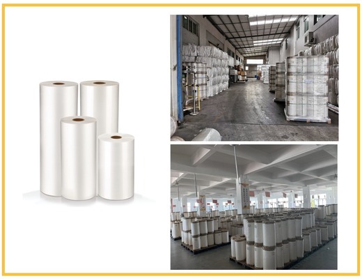 Nhiều ép đùn Màng ép nhiệt BOPP Màng nhựa BOPP trắng cao cấp