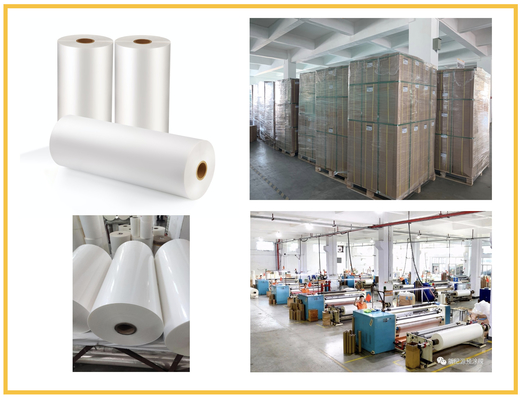 Màng cán nhiệt dựa trên BOPP có độ bóng cao 43 Micron Xử lý hai mặt