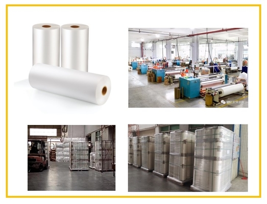 Công suất cao 18 mic BOPP Hot Press Film cho hộp kẹo