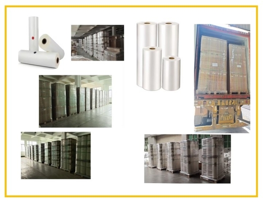Bộ phim in kỹ thuật số minh bạch tùy chỉnh tự dính cuộn dán