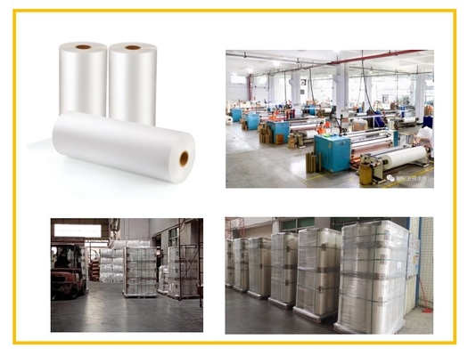 Phim pha trộn nhiệt BOPP trong suốt với Eva nhiều lần ép