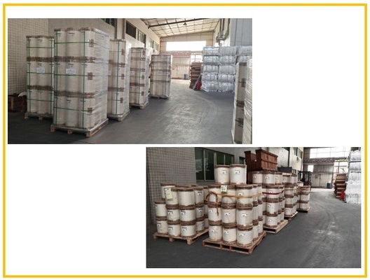 Kết thúc bóng 17mic BOPP sơn nhiệt phim lý tưởng cho sơn giấy