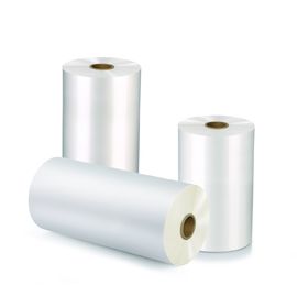 BOPP cảm ứng mềm cán phim cuộn / nhung mượt cảm giác nhiệt cán phim