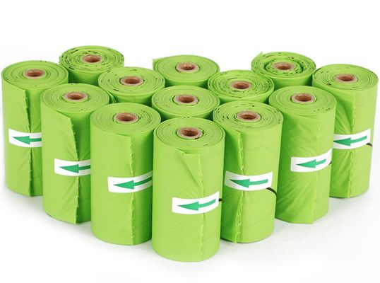 Túi đựng chất thải vật nuôi có thể tái chế 15L có thể phân hủy sinh học ASTM D 6400
