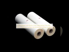 Màng cán nguội cảm ứng mềm gốc BOPP với bề mặt vi kết cấu để tăng cường cảm giác thoải mái khi chạm vào