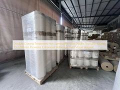 Màng cán nhiệt xử lý Corona kép, chiều rộng thường từ 100mm đến 2200mm, mang lại độ bám dính và vẻ ngoài hấp dẫn hơn.
