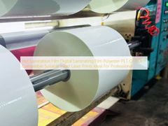 Màng ép nhiệt kỹ thuật số Màng cán màng Polyester PET hoặc BOPP Tương thích Phù hợp Bản in Phun màu Laser Lý tưởng cho Chuyên nghiệp
