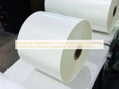 Màng Polyester PET ép nhiệt Polyethylene Terephthalate, bao gồm keo EVA 8mic, được thiết kế cho các giải pháp ép màng