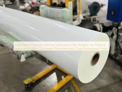 Màng ép nhiệt polyester độ trong cao, thích hợp cho máy ép nhiệt, bảo vệ tài liệu và mang lại lớp hoàn thiện chuyên nghiệp, rõ ràng